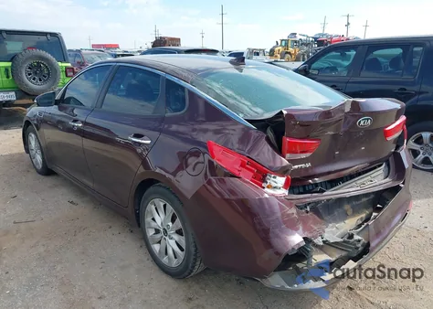 2017 Kia Optima Lx из США, поврежденный, VIN 5XXGT4L37HG140947